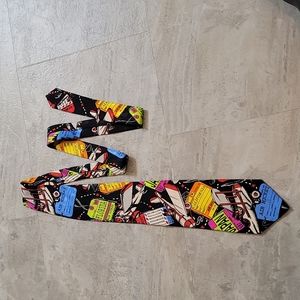 Mickey Inc Air Travel Silk Tie